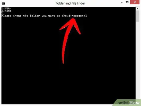 Immagine titolata Hide Files and Folders Using Batch Files Step 5