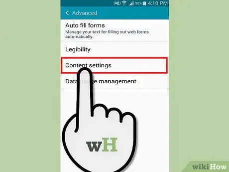 Immagine titolata Enable JavaScript on an Android Phone Step 4