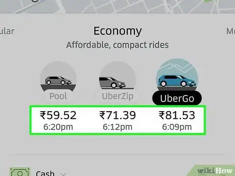Immagine titolata Share Your Location on Uber Step 24