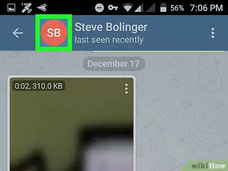 Immagine titolata Report a Telegram User on Android Step 3