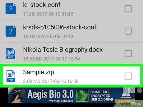 Immagine titolata Open Zip Files on Android Step 9
