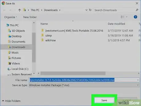 Immagine titolata Download Fortnite on a PC Step 8