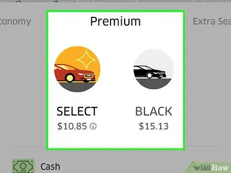 Immagine titolata Choose an Uber Car Step 8