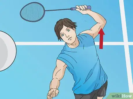 Immagine titolata Smash in Badminton Step 3