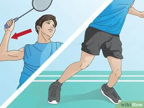 Immagine titolata Smash in Badminton Step 7