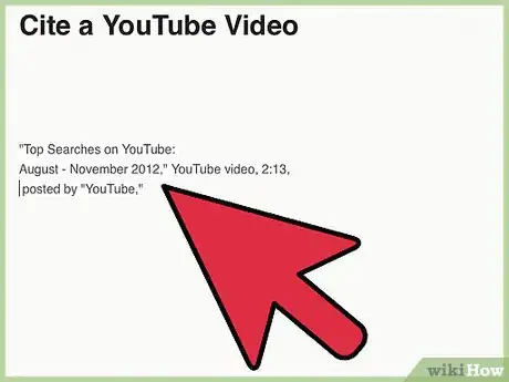 Immagine titolata Cite a YouTube Video Step 16