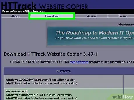Immagine titolata Download a Website Step 3