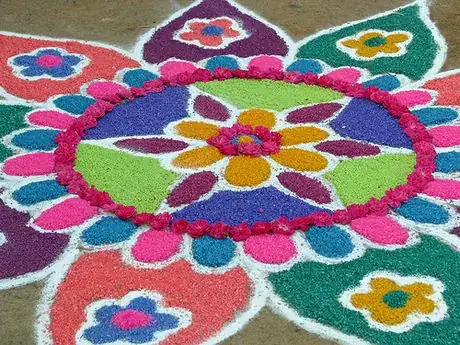 Immagine titolata India   Kolam   15