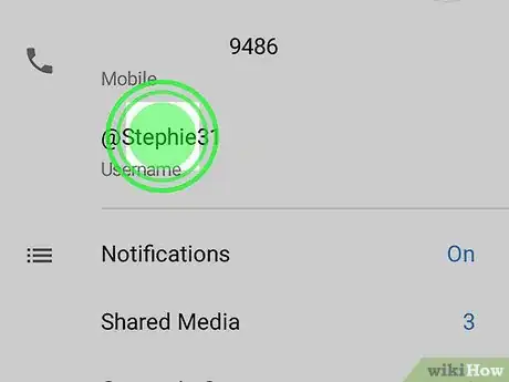 Immagine titolata Report a Telegram User on Android Step 4