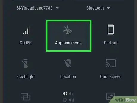 Immagine titolata Put an Android Phone Into Airplane Mode Step 2