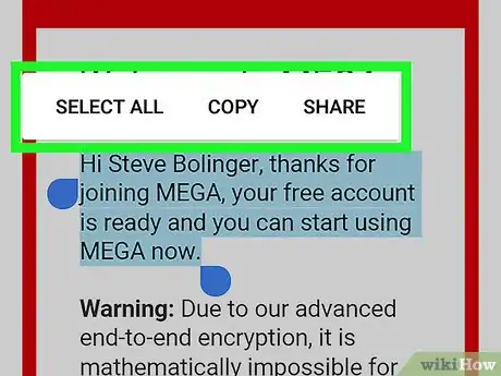 Immagine titolata Highlight Text on Android Step 5
