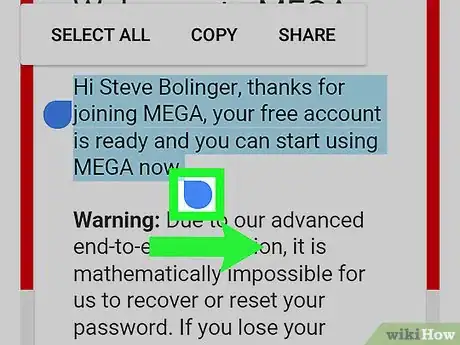 Immagine titolata Highlight Text on Android Step 4
