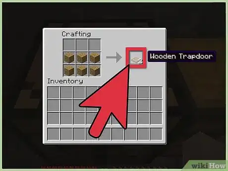 Immagine titolata Make a Trapdoor in Minecraft Step 3