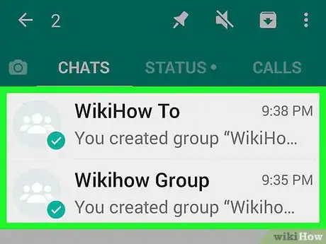 Immagine titolata Leave a Group Chat on WhatsApp Step 10