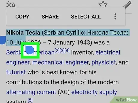 Immagine titolata Paste on Android Step 3