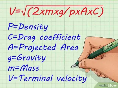 Immagine titolata Calculate Terminal Velocity Step 1