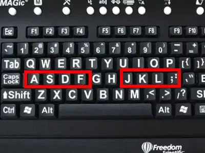Immagine titolata Teach Yourself to Touch Type Step 1