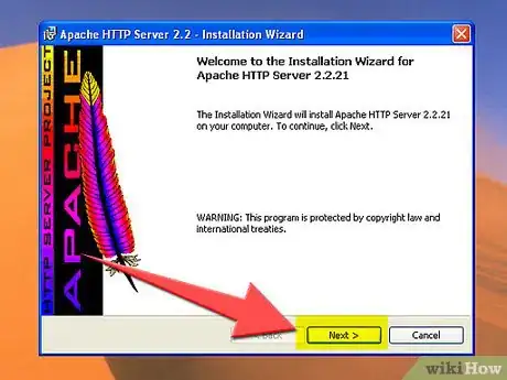 Immagine titolata Install the Apache Web Server on a Windows PC Step 4