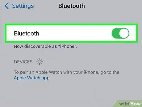 Immagine titolata Stop My iPhone from Automatically Turning Bluetooth On Step 3