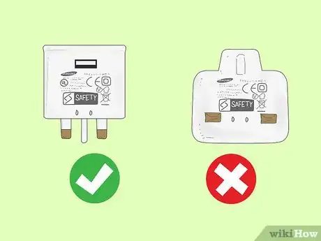 Immagine titolata Tell if a Samsung Charger Is Real Step 2
