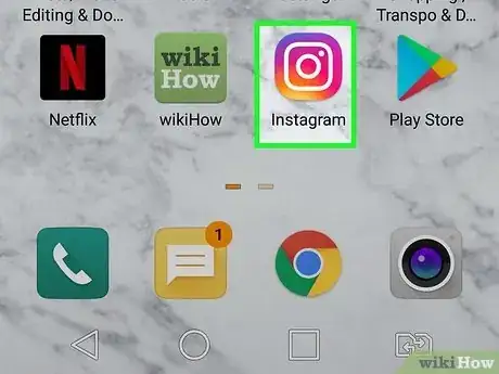 Immagine titolata Change Your Instagram Profile Picture on Android Step 1