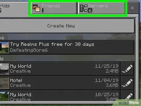 Immagine titolata Play Online Worldwide Minecraft PE Multiplayer Step 9