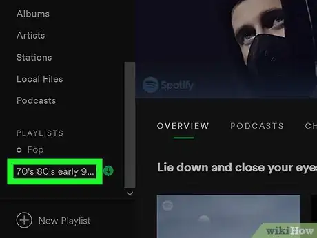Immagine titolata Add Songs to Someone Else's Spotify Playlist on PC or Mac Step 2