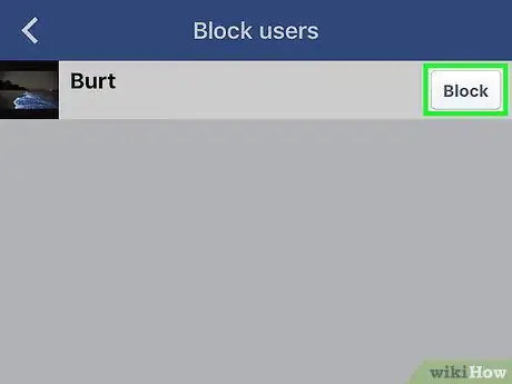 Immagine titolata Block Someone Who Has Blocked You on Facebook Step 8