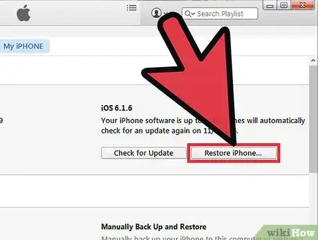 Immagine titolata Reset a Forgotten Password for an iOS Device Step 3