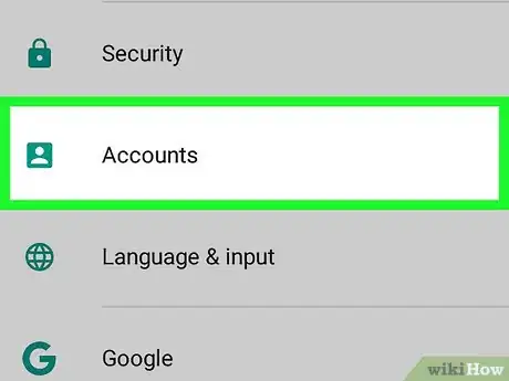 Immagine titolata Sync Android Contacts With Gmail Step 2