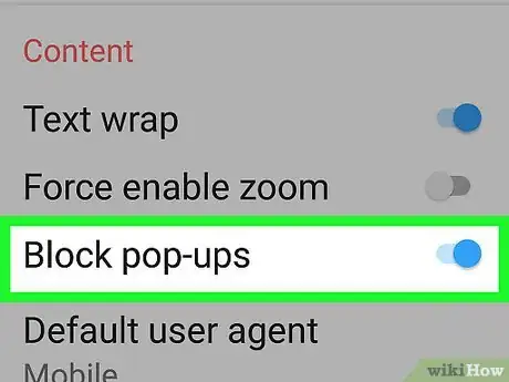 Immagine titolata Get the Android Browser to Block Popups Step 22