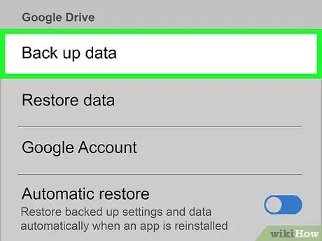 Immagine titolata How Do I Reset My Android Without Losing Data Step 3