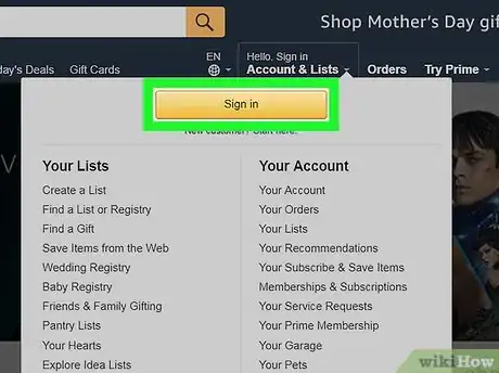 Immagine titolata Watch Amazon Prime on PC or Mac Step 4