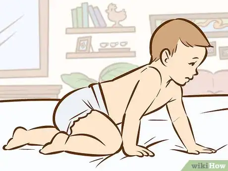 Immagine titolata Teach a Baby to Crawl Step 4