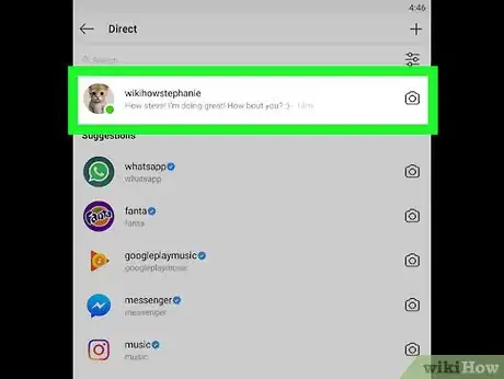 Immagine titolata Check Direct Messages on Instagram on a Computer on PC or Mac Step 11