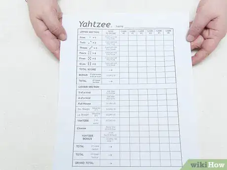 Immagine titolata Play Yahtzee Step 1