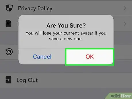 Immagine titolata Delete a Bitmoji Step 4