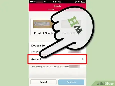 Immagine titolata Deposit Checks With the Bank of America iPhone App Step 12