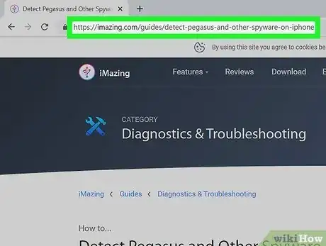 Immagine titolata Detect Pegasus Spyware Step 1