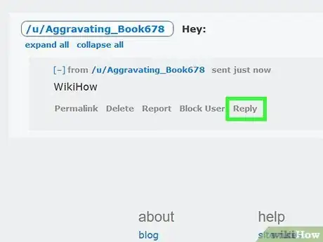 Immagine titolata Send Messages on Reddit Step 7
