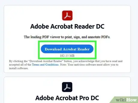 Immagine titolata Install Adobe Acrobat Reader Step 2