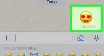 Ingrandire le Emoji di WhatsApp