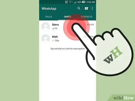 Immagine titolata Mark a Message as Unread on WhatsApp Step 7