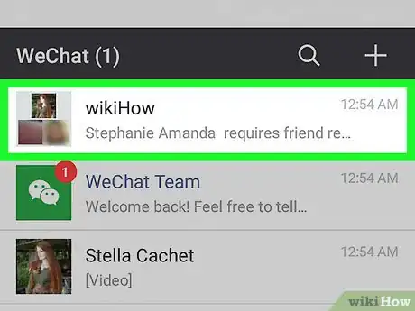 Immagine titolata Mention All in a Group on WeChat on Android Step 2