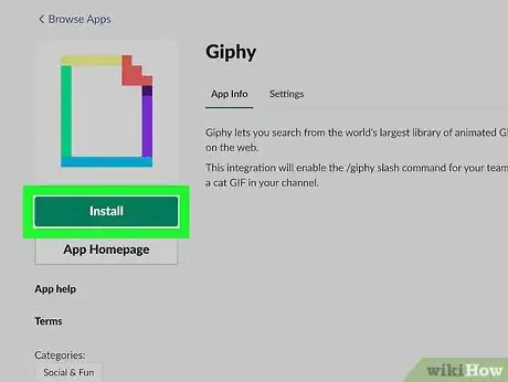 Immagine titolata Post Gifs on Slack on PC or Mac Step 3