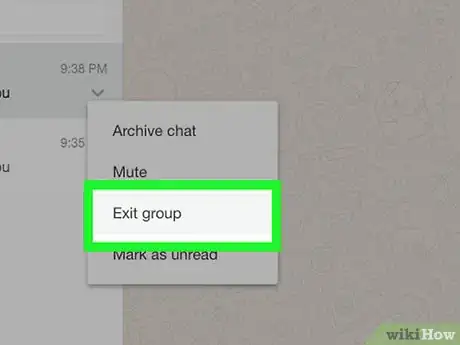 Immagine titolata Leave a Group Chat on WhatsApp Step 17