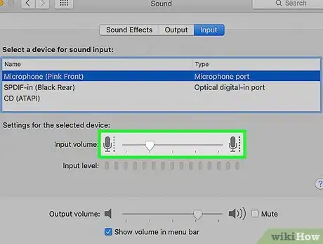 Immagine titolata Activate a Microphone on Mac Step 7