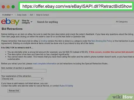 Immagine titolata Cancel an Order on eBay Step 30