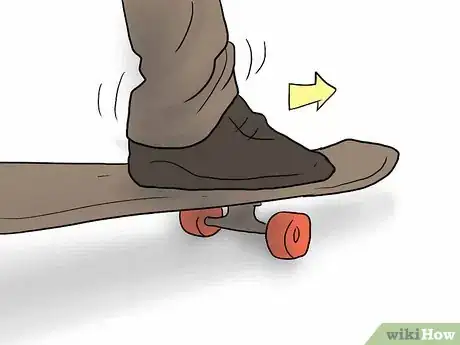 Immagine titolata Stop a Skateboard Step 6