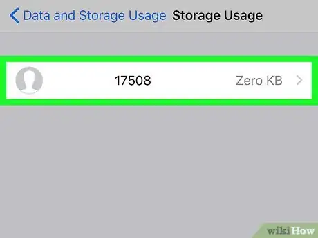 Immagine titolata Delete All Media on WhatsApp Step 5
